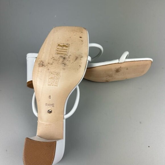 Raye Tabby Heel In White - Picture 7 of 8